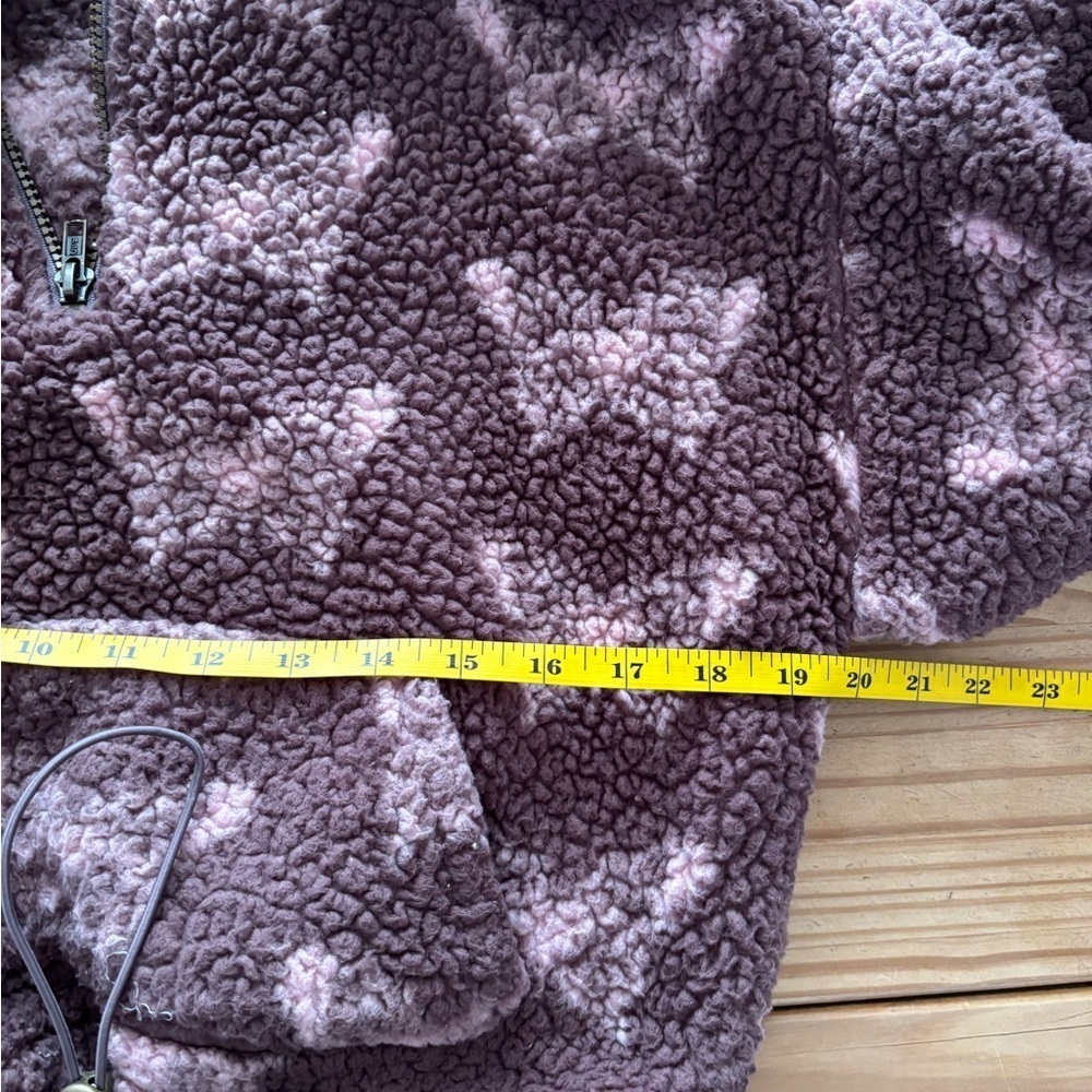 Arizona Jean Company Brown Fleece Pullover - Picture 5 of 7